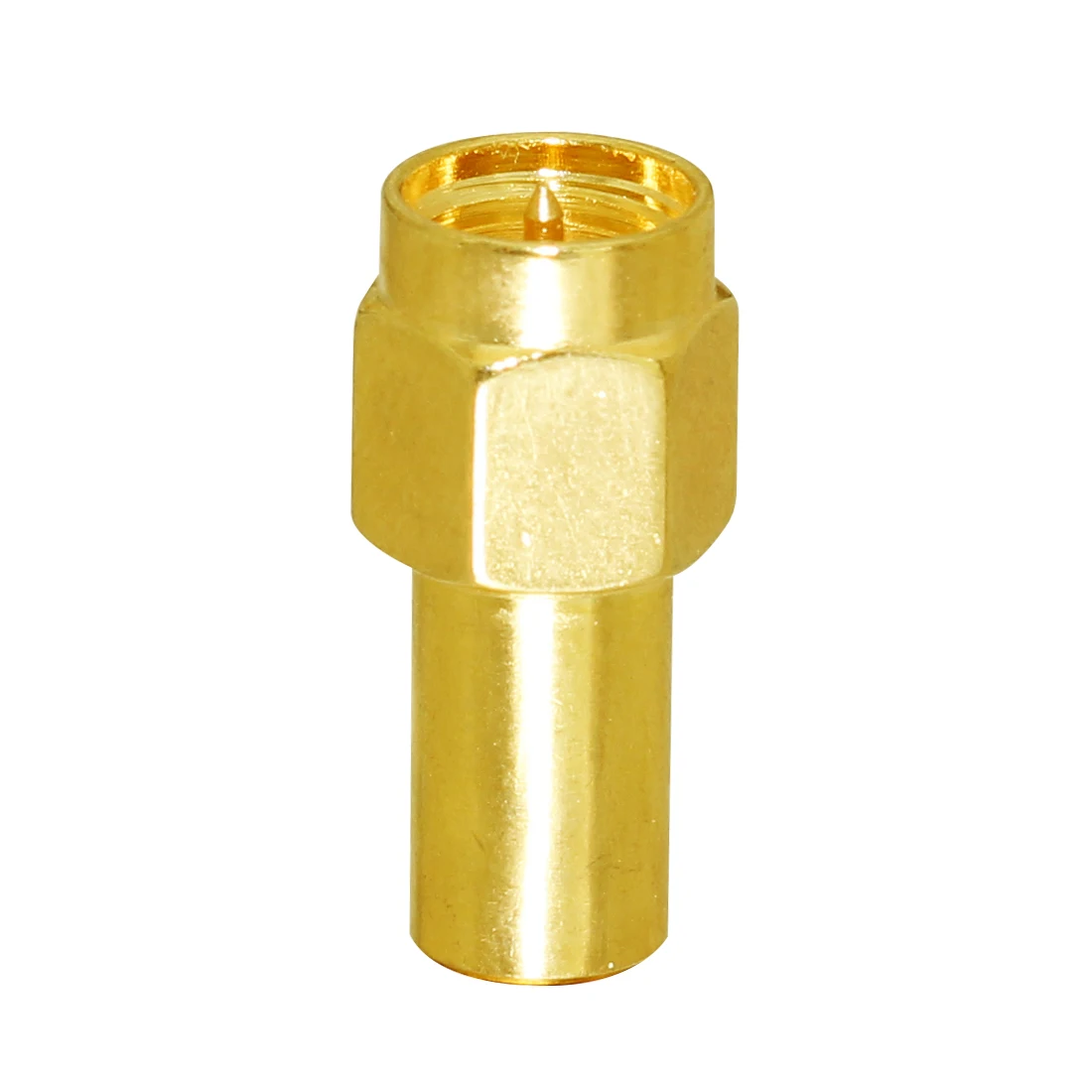 1pc  SMA Male Plug  Load 50 Ohm RF Coax Adapter Convertor  Straight Goldplated  NEW Wholesale