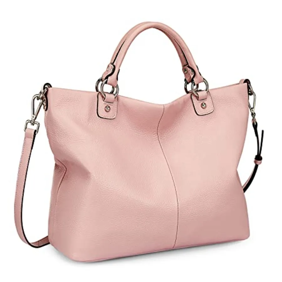 Women's Soft Leather Tote Bag Top Satchel Purses and Handbags