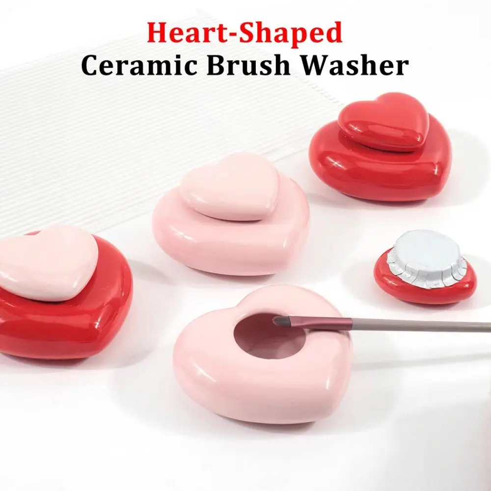 

Dispensing Bottle Heart Shaped Tea Jar Mini Ceramic Sealed Jar Decorative Candy Storage Box Fragrance