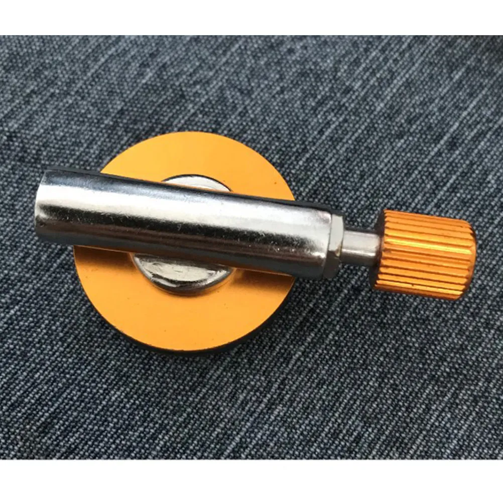 Gas Stove Valve for Flat Cylinder Outdoor Use Camping Picnic Adjustable Fire Control Yellow Rotatable Clockwise