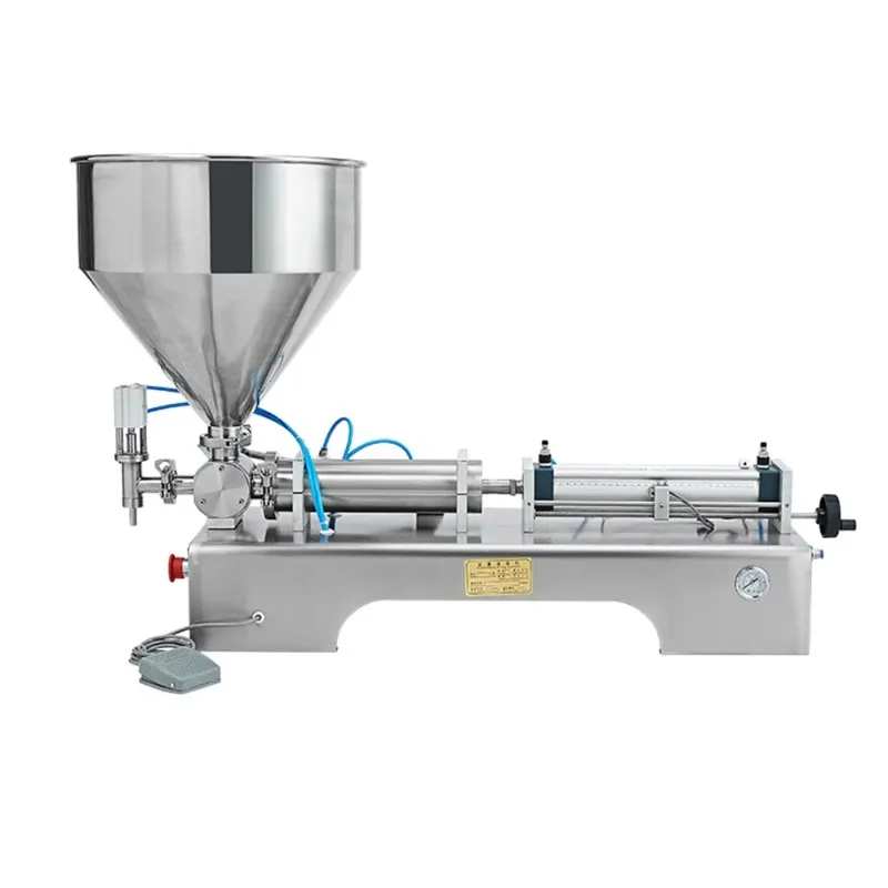 

Semi Automatic 500ml Quantitative Paste Liquid Filling Machine for Daily Skin Care Beverages