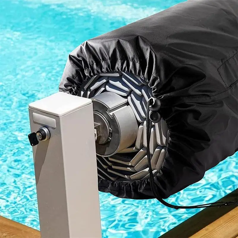 Cobertura de piscina protetora UV ao ar livre, Rolo solar, Ferramenta cobertor, À prova d\'água