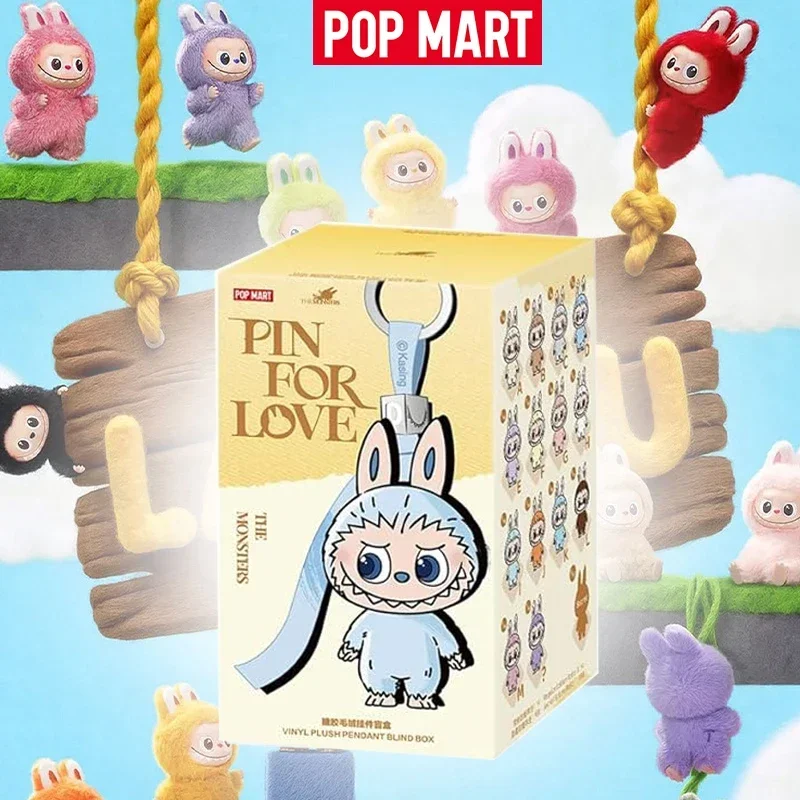 

POP MART булавка для любви Labubu The Monsters слепая коробка сумка для догадок игрушка куклы украшения аниме фигурка подарок