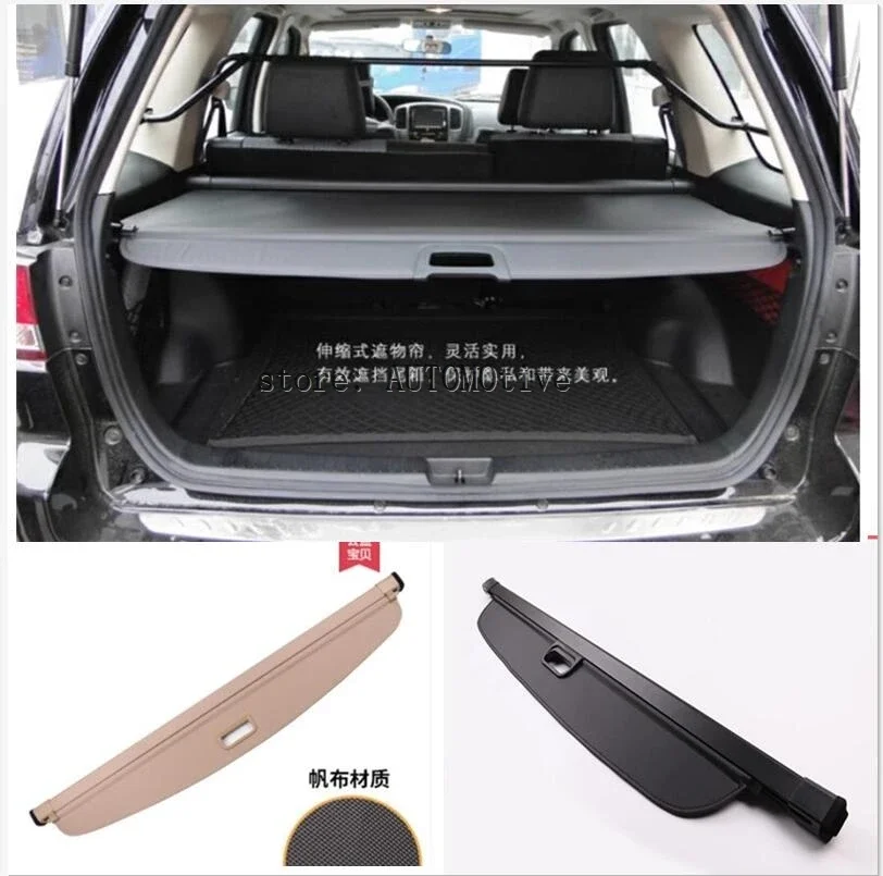 

Car Rear Trunk Security Shield Cargo Cover For Ford Escare Kuga 3.0 2010 2011 2012 Black Beige Auto Accessories