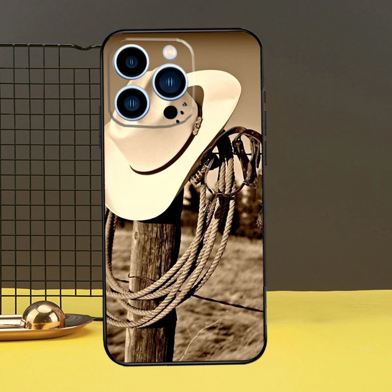 Extreme Sport Rodeo Cowboy Lasso Funda For iPhone 12 13 Mini 11 14 16 15 Pro Max XS X XR 7 8 14 16 15 Plus Phone Case