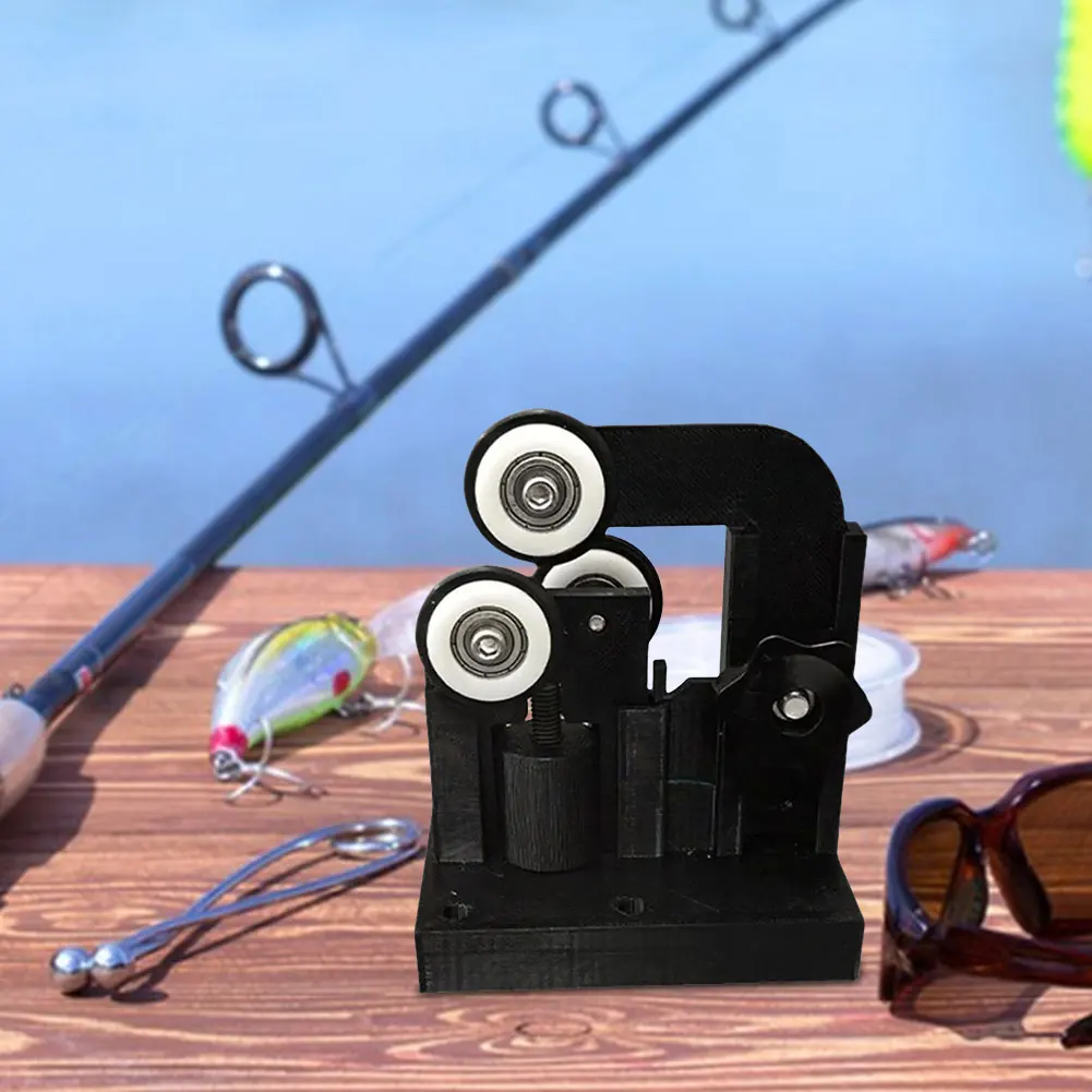 آلة لف قضيب الصيد المحمولة لتقوم بها بنفسك قضيب الصيد بناء سلك صغير لآلة تغليف اللف #6