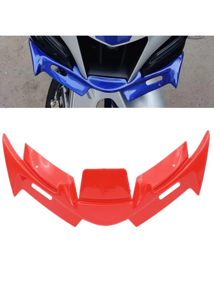 R15V4 دراجة نارية استقرار لياماها YZF-R15 Ver 4.0 الطيور الفم كسر الرياح شفرة الهوائية الجبهة الجناح التحديثية اكسسوارات