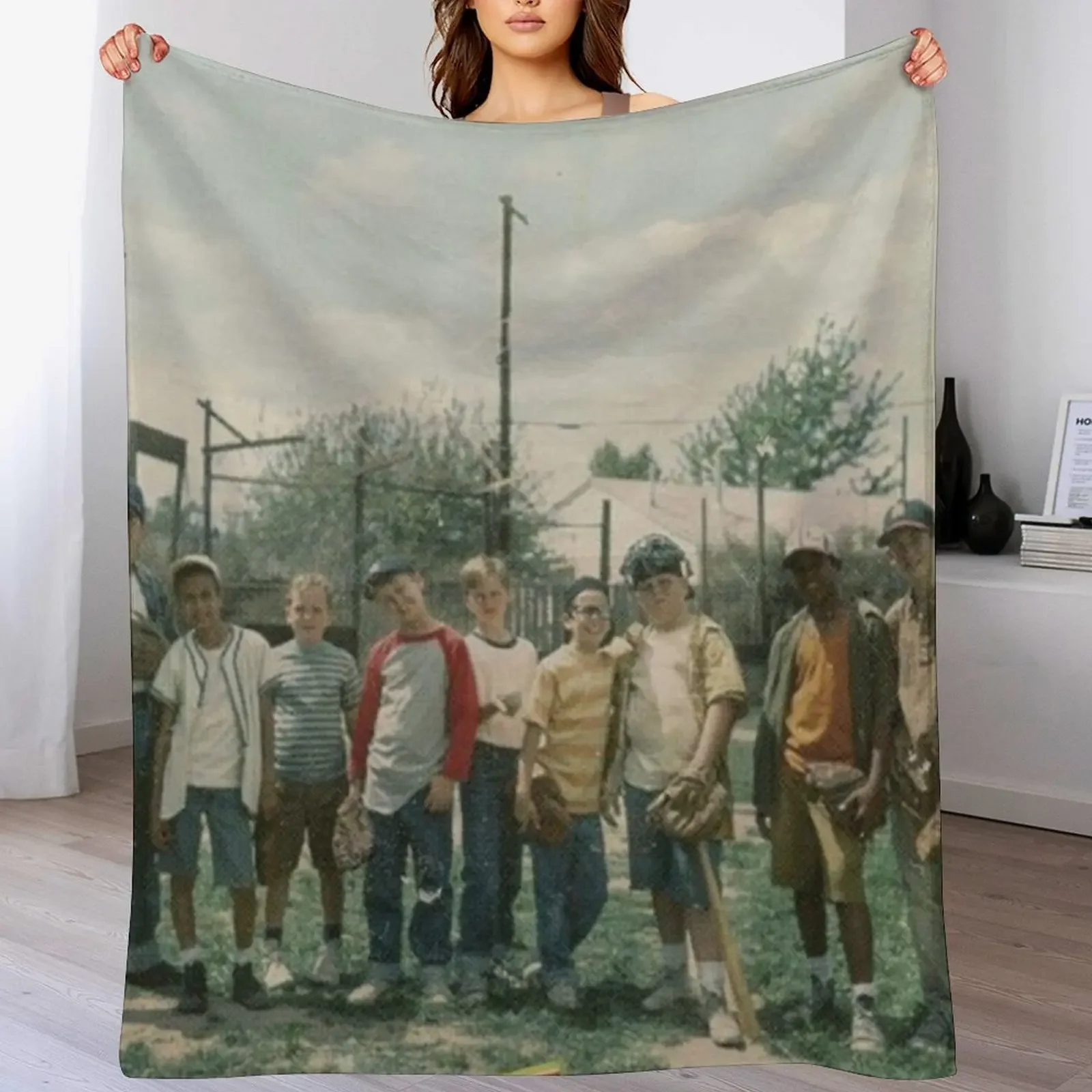 

The Sandlot (1993) Throw Blanket Elegant Warm Throw Blanket for Hotel Home