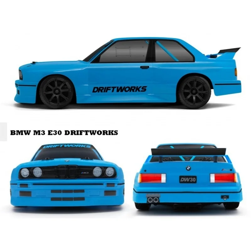 Hpi Sport 3 Simulatie E30 1/10 Vierwielaandrijving Afstandsbediening Elektrische Drift Auto Rv 2s Ultieme Retro Sportwagen Rtr