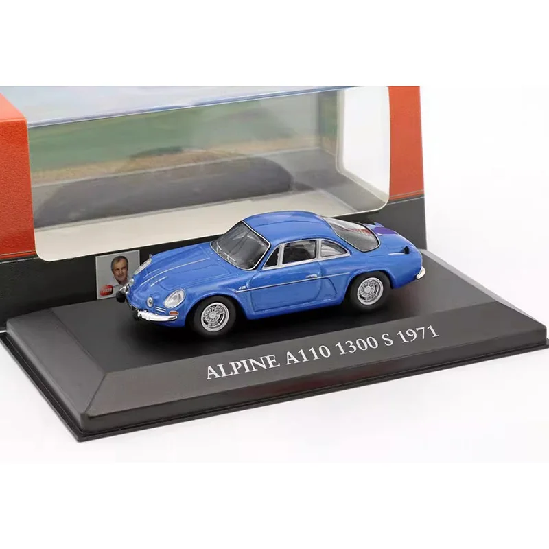 1:43 Scale ALPINE A110 1300S 1971 Alloy Car Model Decoration Collection Ornaments