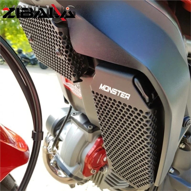 

2025 For DUCATI Scrambler800 Scrambler 800 2015-2024 2023 2022 Motorcycle Rectifier Oil Cooler Grille Guard Protector Cover Set