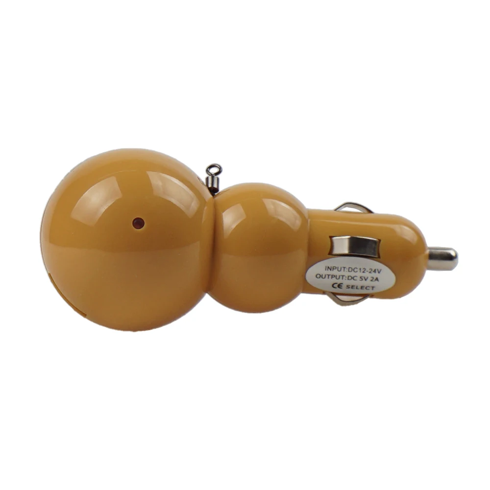 Cargador de coche USB DUAL de carga rápida, enchufe de encendedor de cigarrillos, dos puertos dobles, 5V, 2A, 3 unidades por lote
