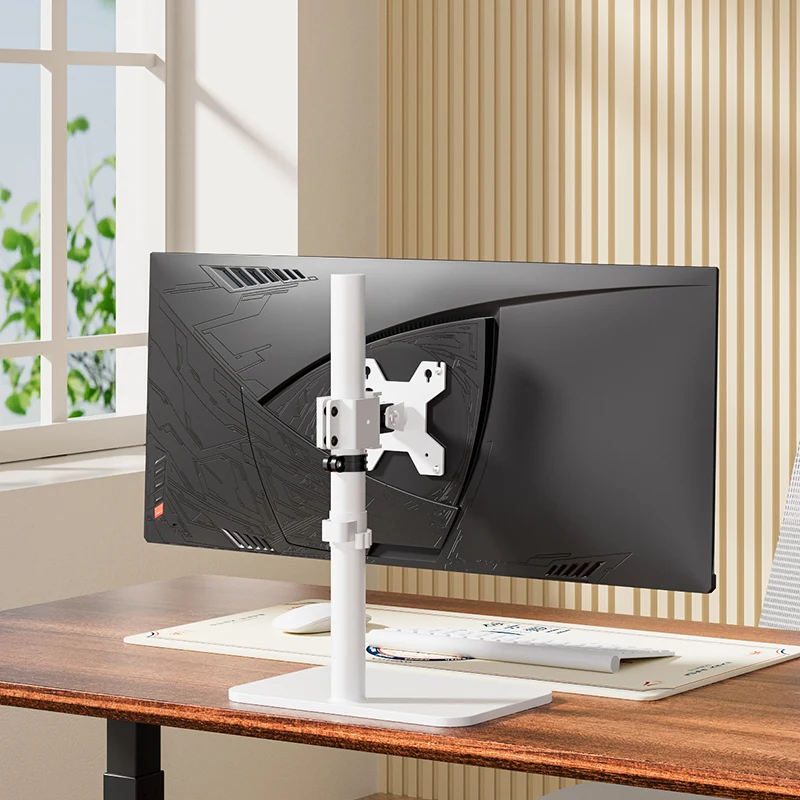 HILLPORT Monitor Arm for 14"-32" Display 8.5kg Tilt Mount PC Rotation Stand Desk Table Bracket 360° Support DZ2022