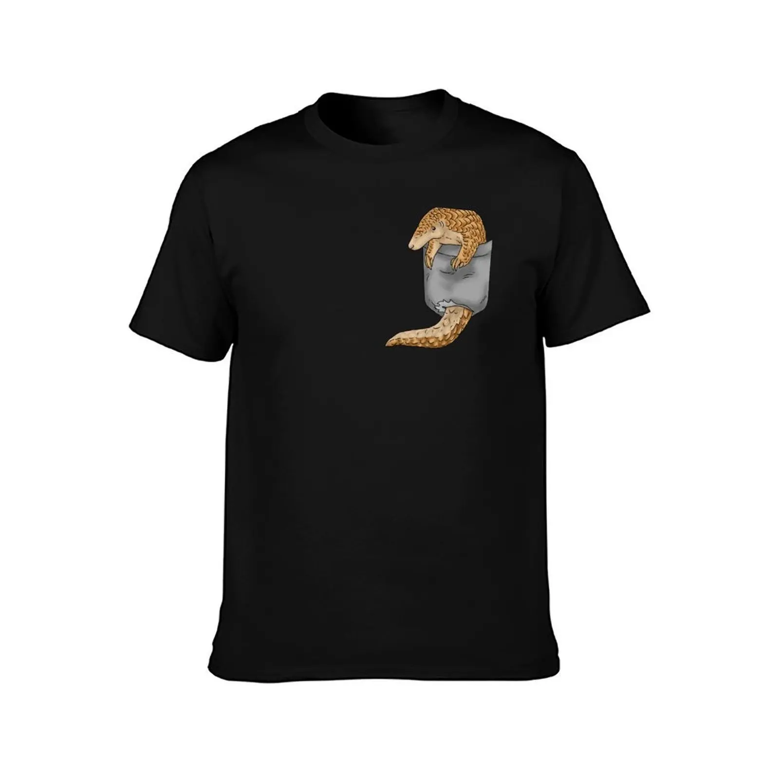 Pangolin Gift Men Pangolin Lover Gift Women Cute Pangolin T-Shirt Basic Simple Design Short Sleeve Shirt T-Shirt