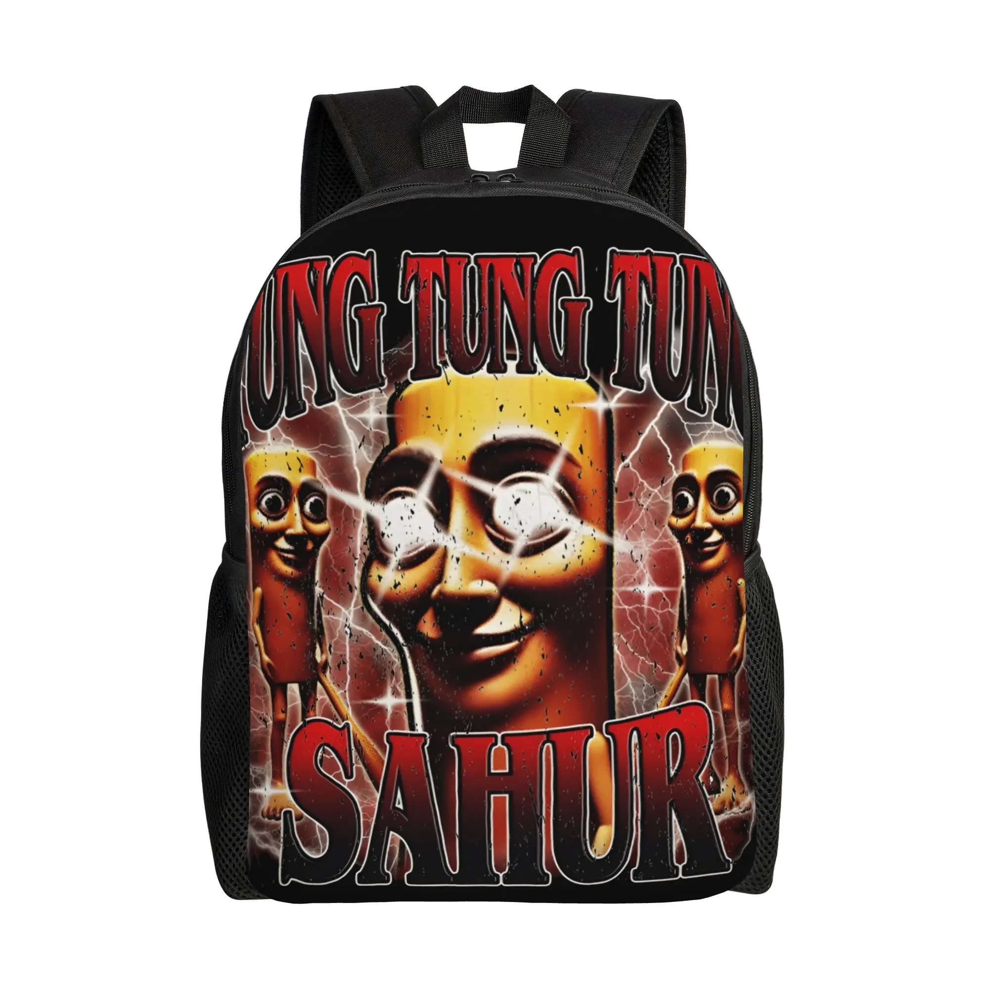 Custom Italian Brainrot Hot Backpacks for Men Women School College Student Bookbag Fits 15 Inch Laptop Cartoon Bags