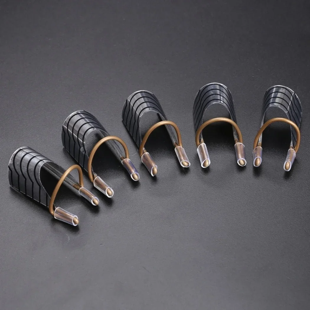 5 個プロフェッショナルネイル C シェイプカーブテンプレートネイルアートアクセサリー精密整形クリエイティブデザインツール