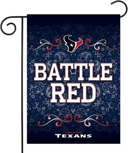 Houston Texans Premium Garden Flag Banner, Double Sided, 13x18 Inch