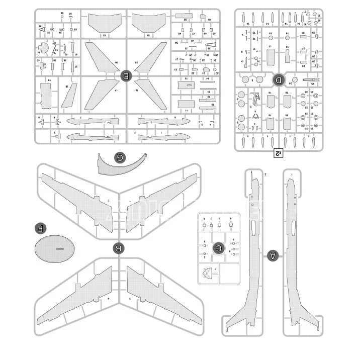 ZVEZDA 플라스틱 조립 항공기 모델 키트 7038 Tu-95 소련 터보프로펠러 전략 폭격기 1/144