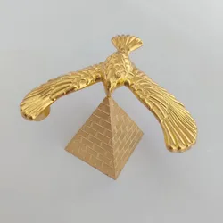 Balance Bird Metal Eagle Gravity with Pyramid Combination Set Children Physical Science Adults Office Desktop Toy Holiday Gifts