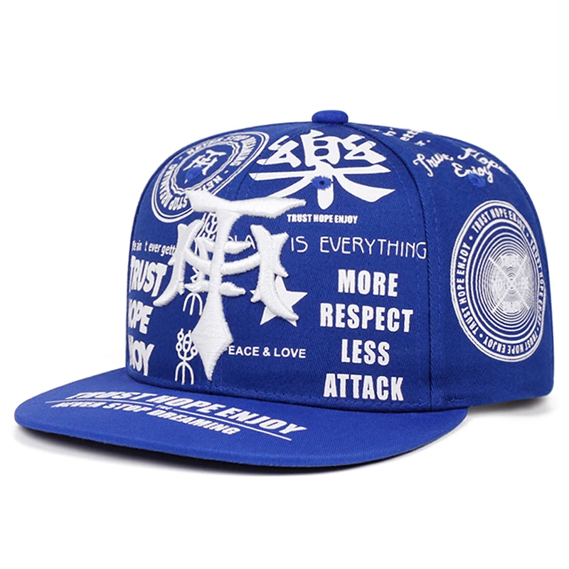 2026 Modische und Personalisierte Neue Baseball-Kappe T Graffiti-Stickerei Hip-Hop-Mütze Tägliche Freizeit-Sonnenschutzkappe Unisex Flachrand-Kappe – Detail 7