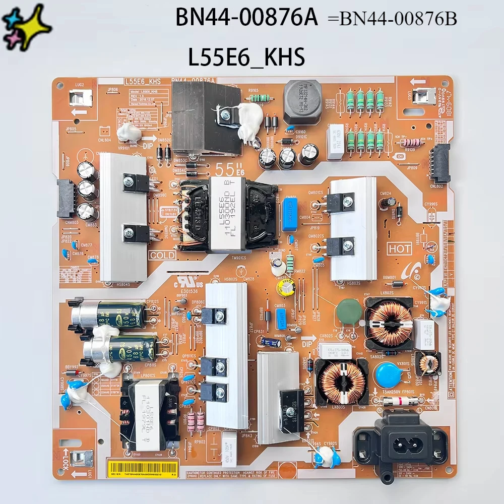 

BN44-00876A BN44-00876B Power Supply Board TV UN55KU7000 UA49KU7510 UA55KU7500 UA55KU7510 UE55MU6670 UE55MU6400UXXU UE49KU6400