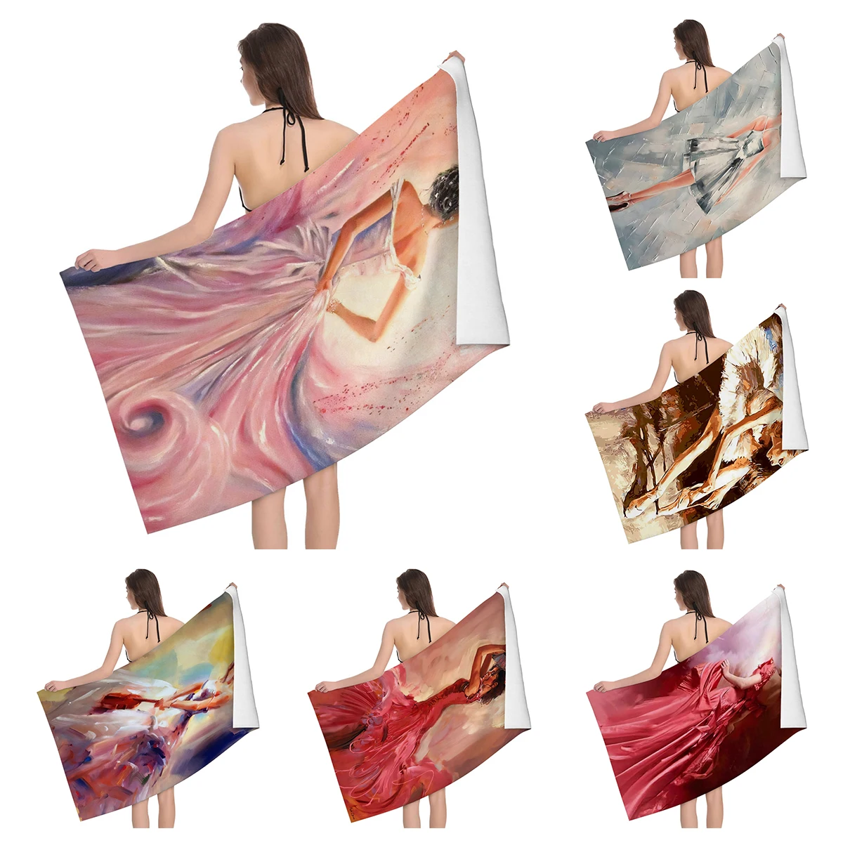 Home bath towels for the body towels Natural Animal Style bath quick drying microfiber beach towel man women large sports towel