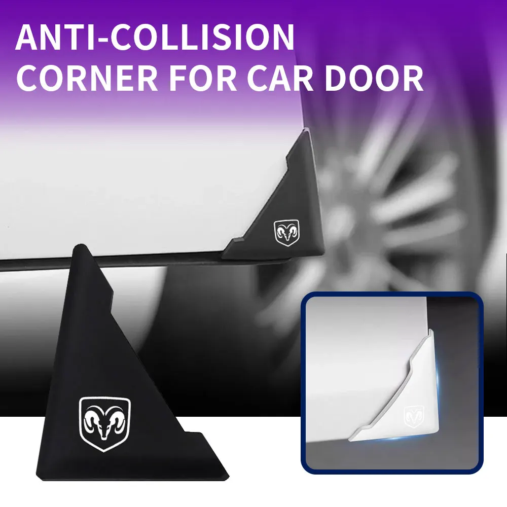 

2PC Car Door Anti-Collision and Anti-Scratch Protector For Dodge Journey Ram 1500 durango Challeager NITRO SRT Charger