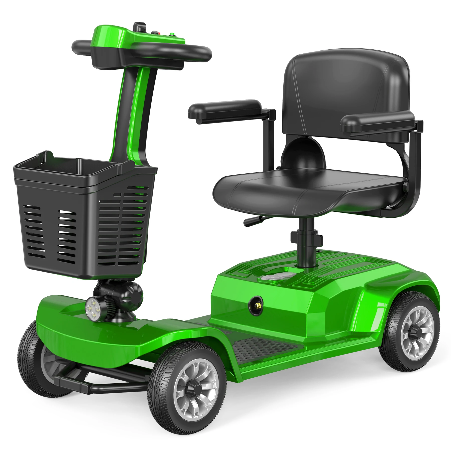 

Unificare X-Green 12Ah Heavy Duty Mobility Scooter for Adults Foldable 4 Wheel All Terrain Carbon Steel Frame Dual Mode Elderly