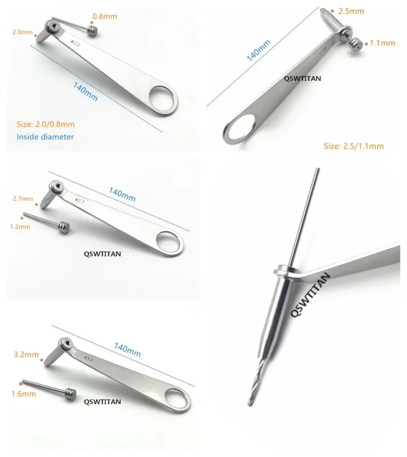 bone-cannulated-screw-nail-drill-sleeve-bone-drill-guider-sleeve-hollow-screw-orthopedic-instrument