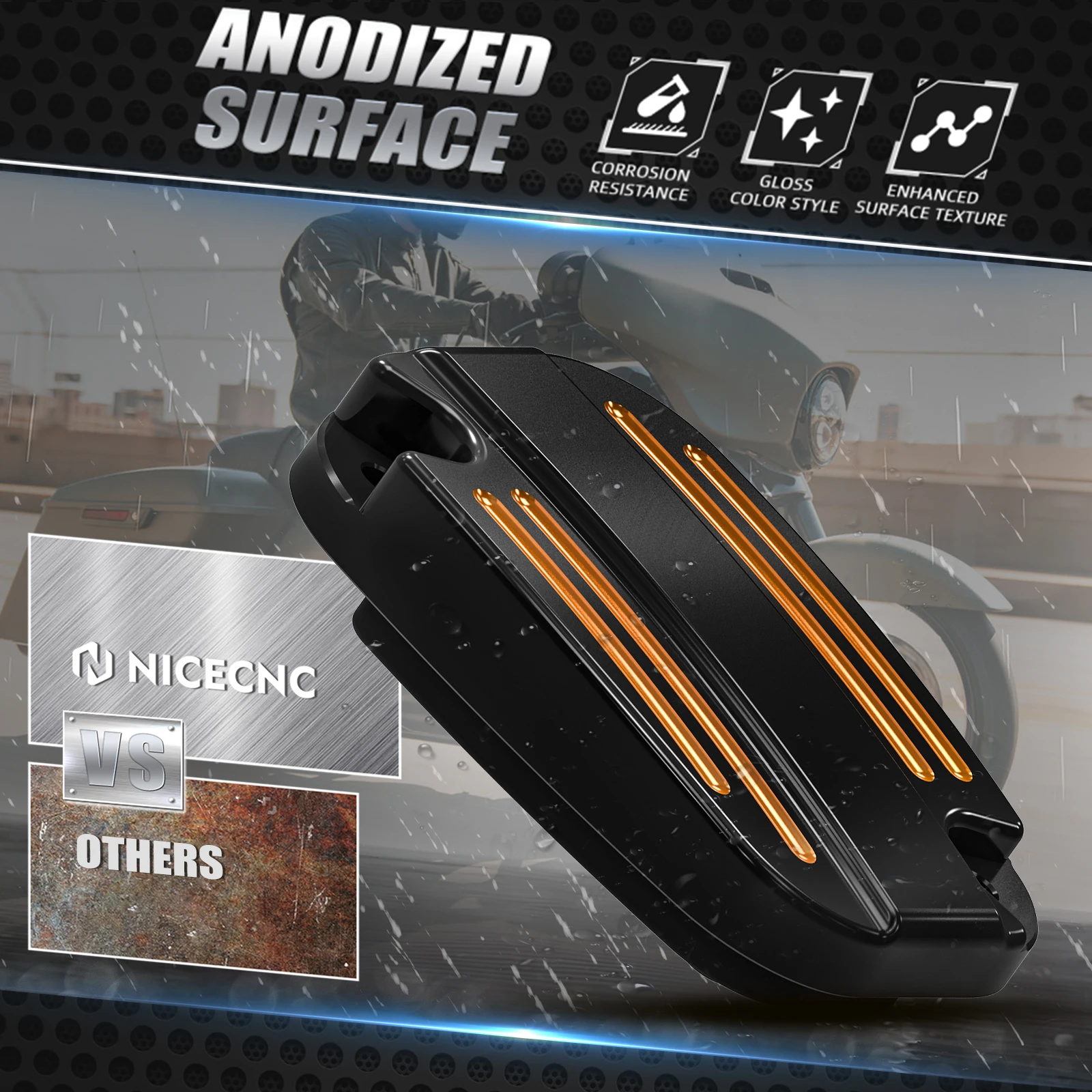 For Harley Street Glide Road Glide /Special 18-20 Front Brake Clutch Master Cylinder Cover Road King Electra Glide Ultra Limited