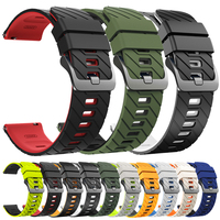 22mm Watch Strap ремешок For Zeblaze Vibe 7 Pro/Stratos 4/3/2 Ultra Beyond GTS 3 GTR3 Btalk3 Pro Lite GPS Silicone Band Bracelet
