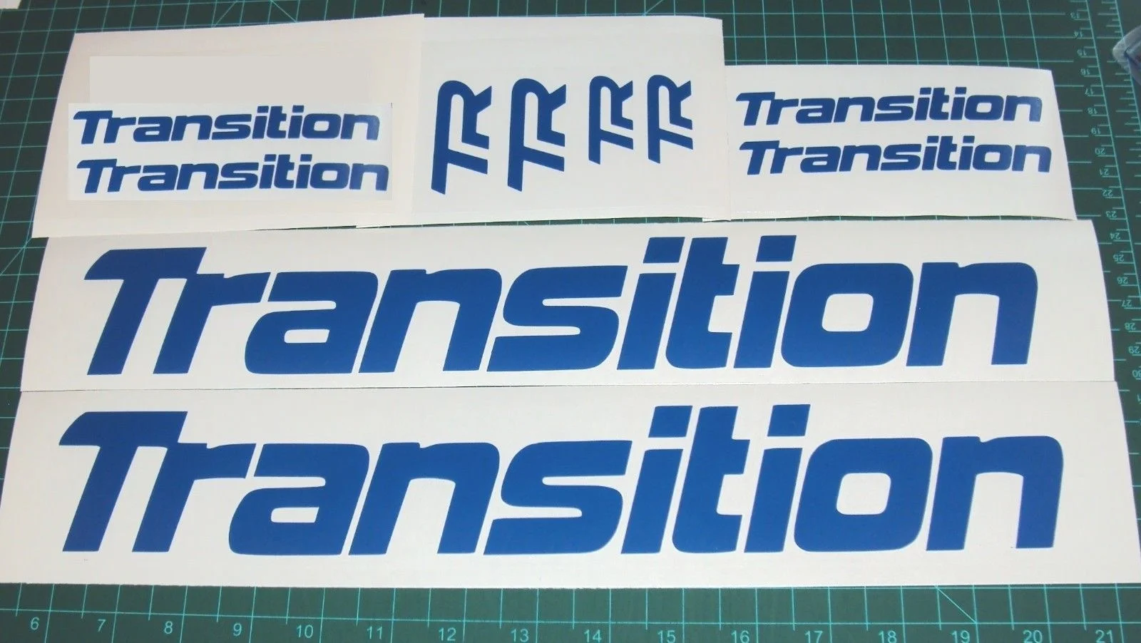 For 1Set Transition Bike Decals Large Set 10 DH MTB TR Covert Bandit Blindside Freeride Car Styling