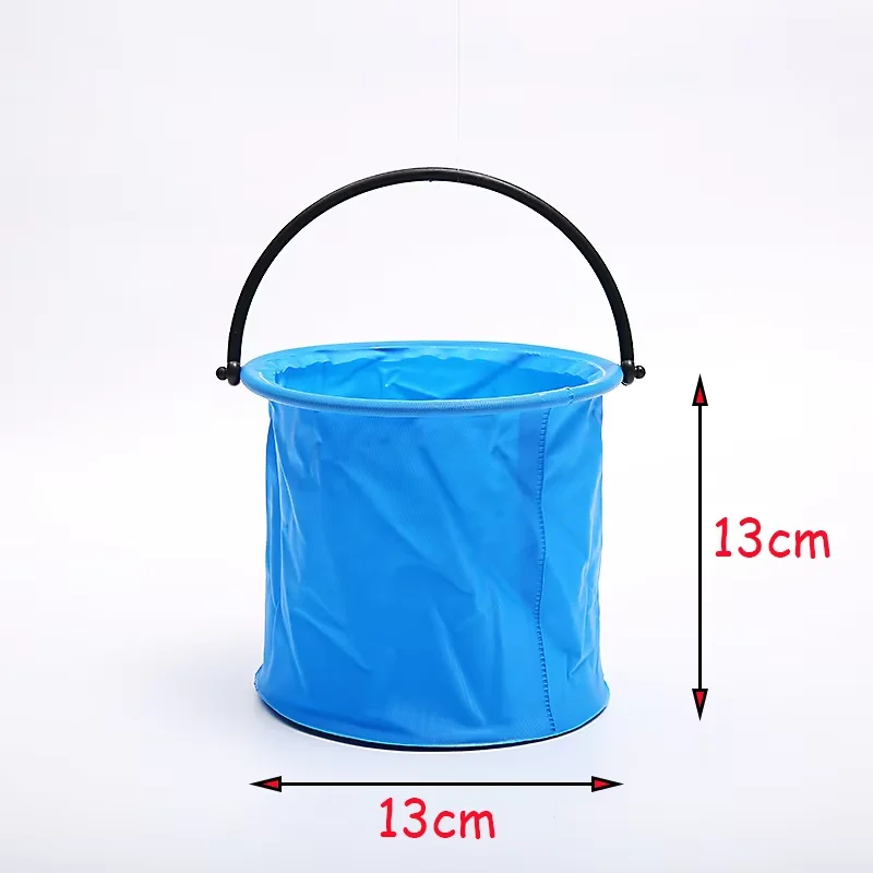 1Pcs Beach Sand Bucket Toy Collapsible Bucket Gardening Tool Outdoor Pool Play Tool Kids Summer Water Sport Toy Birthday Gift