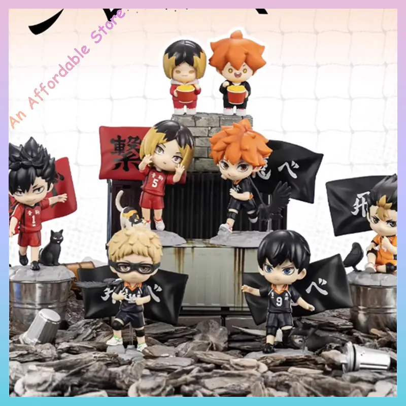 

Хайкю!! Гун слепая коробка 9 см оригинальные куклы ручное украшение для детей модная боевая серия Dumpster подарок на день рождения игрушка