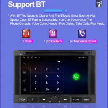 適用於標緻3008/5008/Partner/雪鐵龍Berlingo(2010-2016款)的安卓車用收音機,支援多媒體CarPlay,內建導航和GPS功能。 8 最佳銷售 標緻5008車用收音機GPS - №3