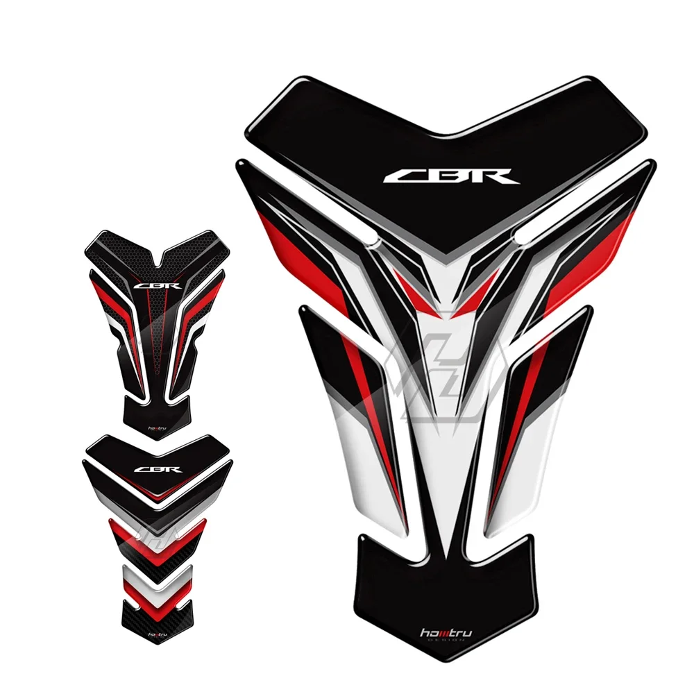 3D Motorcycle Boat Tank Pad Protector Stickers for Honda CBR CBR500 CBR600RR CBR900RR CBR1000RR CBR250 CBR300