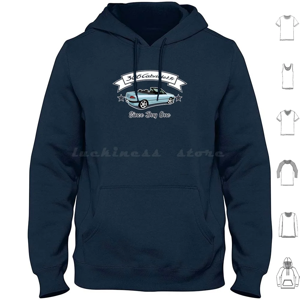 Desde el día One-Sudadera con capucha gris Islandia/Huracano de algodón de manga larga Rgo Team Great West Rally 306 Convertible Forum Site Car Cab