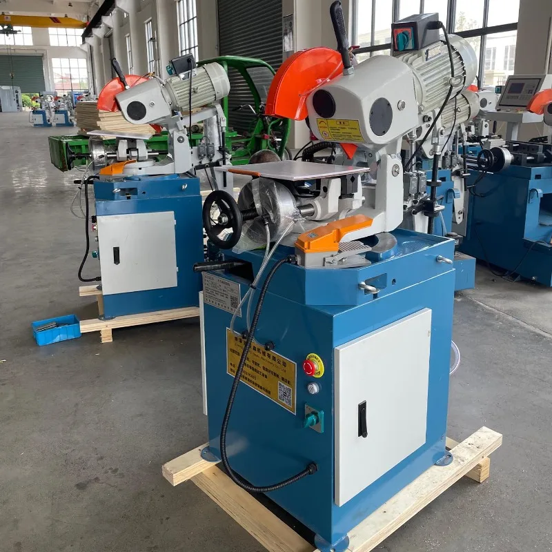 آلة قطع الأنابيب بزاوية 45 درجة لقطع أنابيب الحديد والصلب منشار القطع الهوائي الخالي من لدغ #3