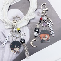 BSD Dazai Osamu and Chuuay Keychain Bungou Stray Dogs Soukoku Inspiration Keychain