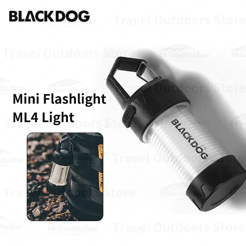 

Naturehike-BLACKDOG мини портативный флэш-светильник ML4 светильник многофункциональный регулируемый рыболовный светильник Type-C зарядка