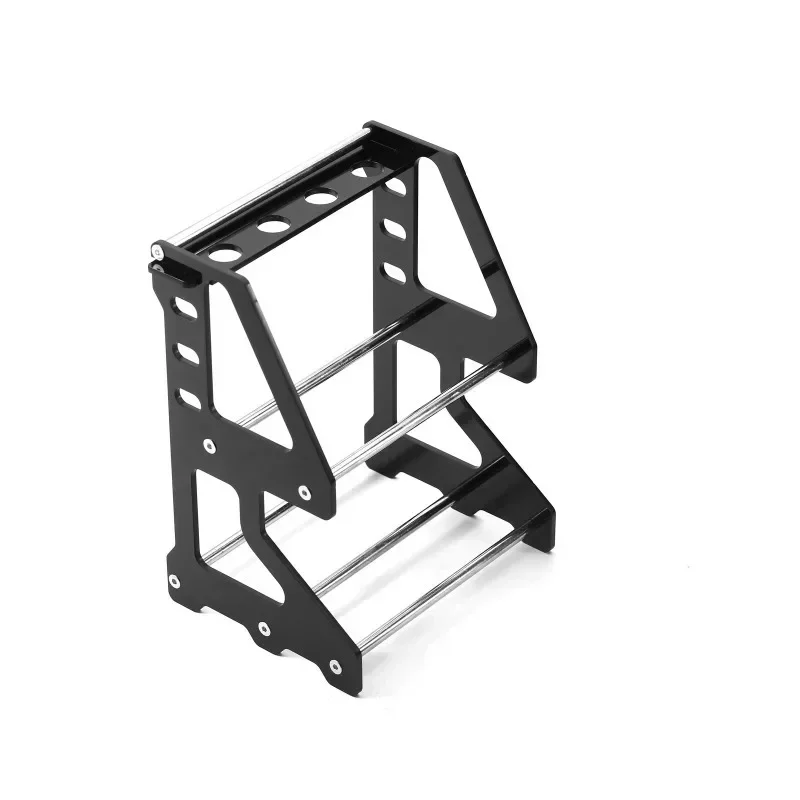 

Wheel Tires Rack Tire Storage Rack for 1/10 On-Road Racing Rally Drift Car 1/18 1/24 RC Crawler Car TRX4M SCX24
