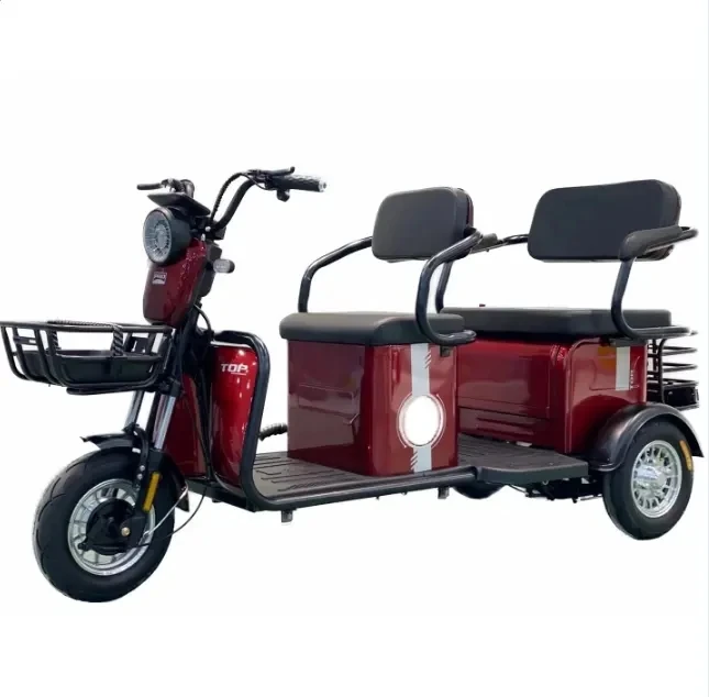 Adult Leisure Electrical Tricycle for 3 Person Disabled Electric Tricycle Scooter