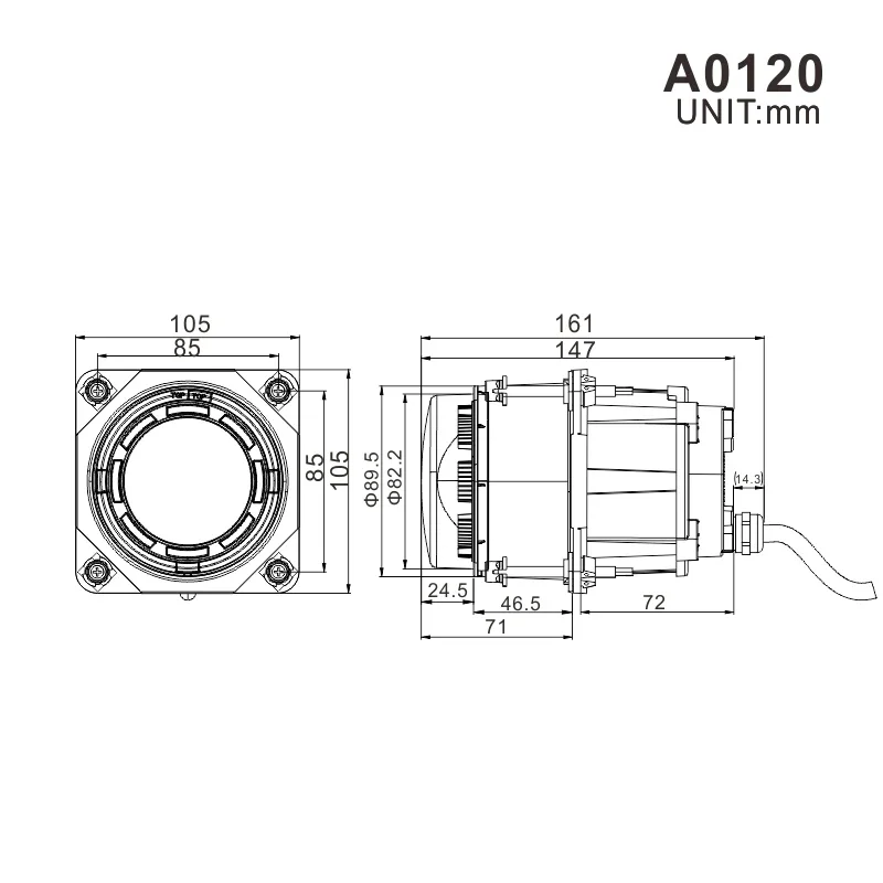 الأضواء نظام الإضاءة التلقائية 18 واط شعاع منخفض Led المصابيح الأمامية 90 مللي متر 3.5 بوصة Led الإضاءة لحديقة دراجة نارية الحافلة #2
