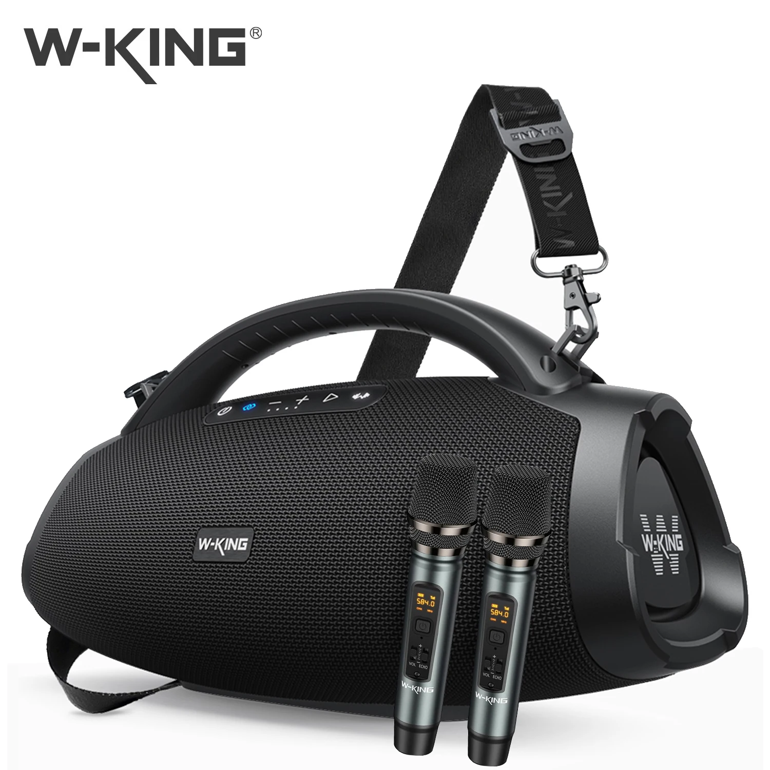 سماعات بلوتوث محمولة W-KING D20 بقدرة 200 وات RMS