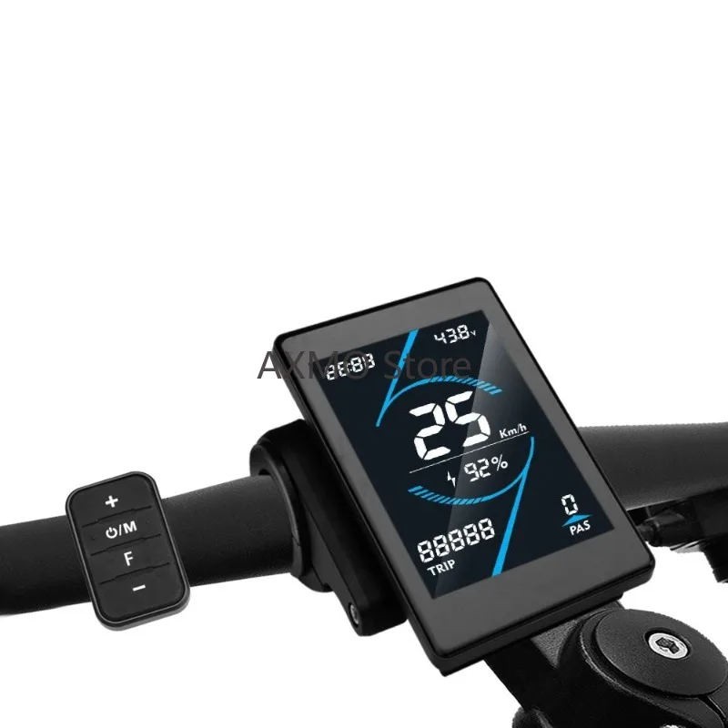 

Дисплей Ebike JN-T5S, 24-72 В, цветной ЖК-экран, инструмент, интеллектуальный общий шарнир для протокола No 2, интеллектуальный контроллер