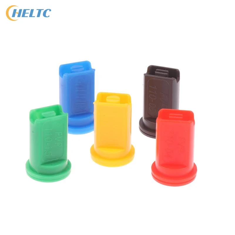 Picture 3: 10Pcs Garden Weed Plastic Orchard Garden Weed Plastic Agriculture Biocide Spray Boom Jet Nozzle Tip Flat Fan Shape TPU Angle110