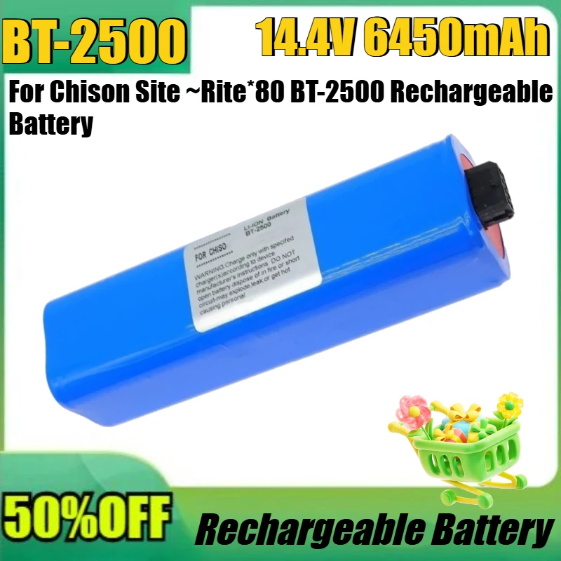 

New BT-2500 High Quality 14.4V 6450mAh Battey for Chison Site ~Rite*80 BT-2500 Rechargeable Battery
