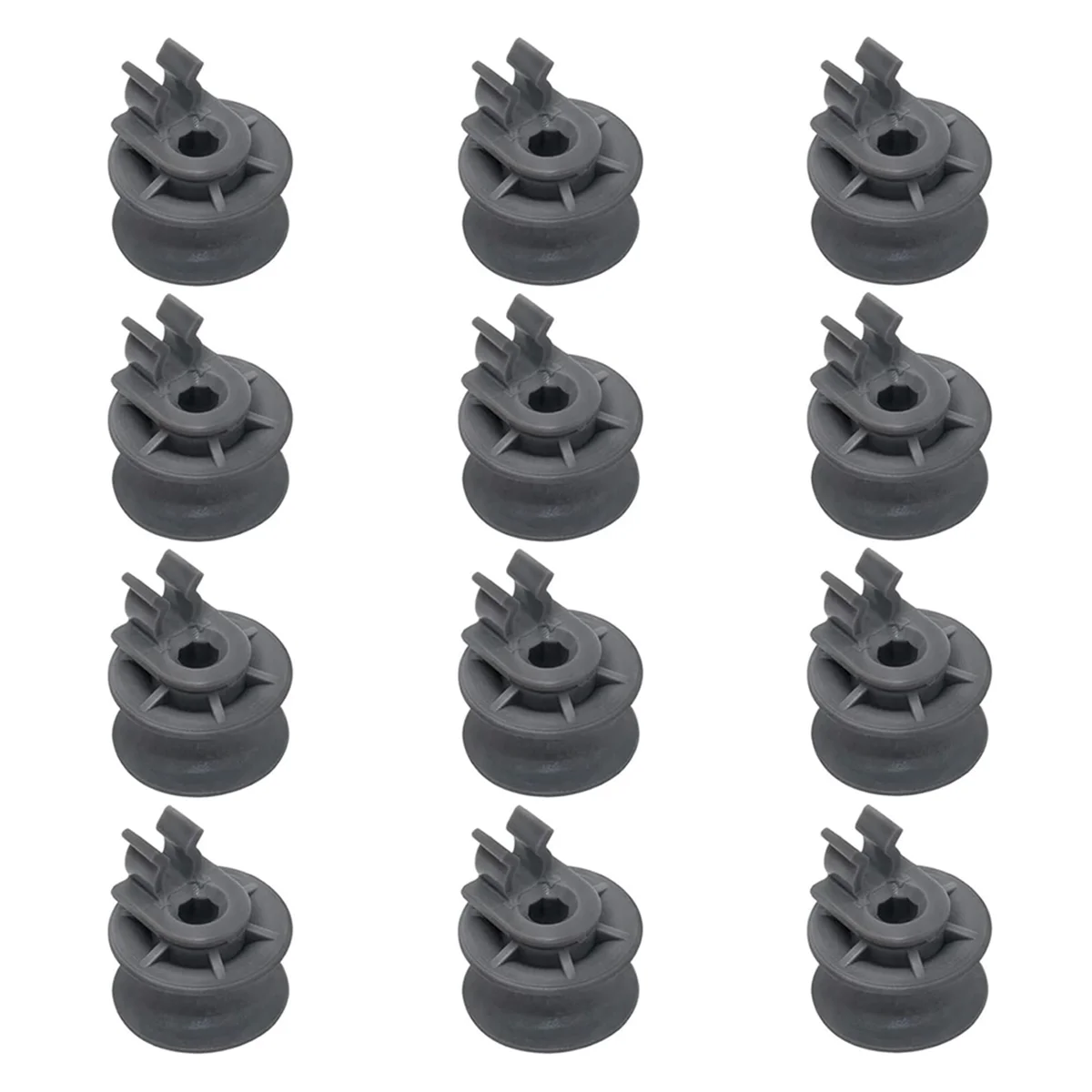 12er-Pack 4581DD3002A obere Geschirrkorb-Rollenräder für Geschirrspüler, Ersatz für Geschirrspüler Ldf6920st Ldf6920bb