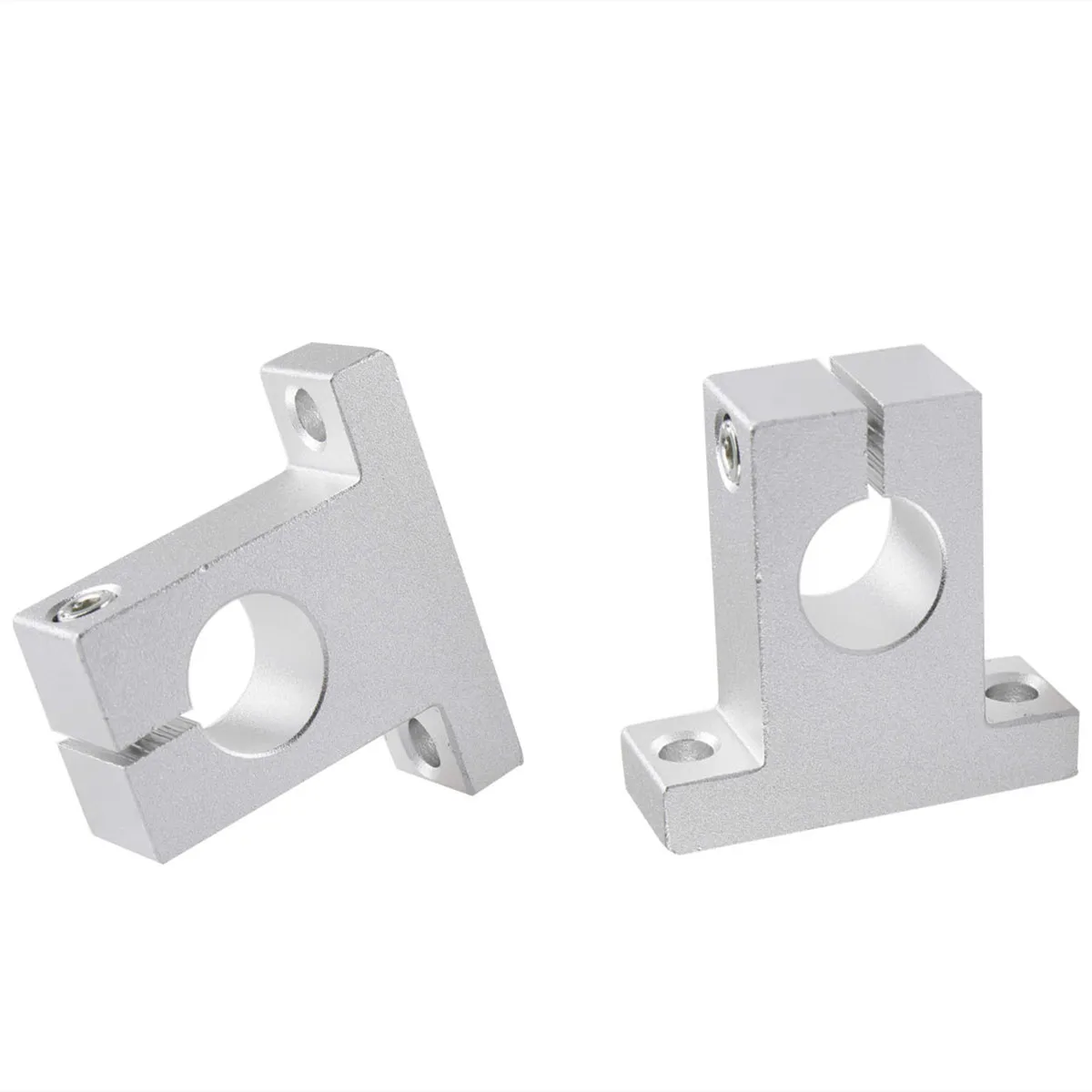 1/4pcs Bearing Support SK8 SK10 SK12 SK16 SK20 SK25 Linear Rail Shaft Support For Axis XYZ Table CNC Router Of 3D Printer Parts