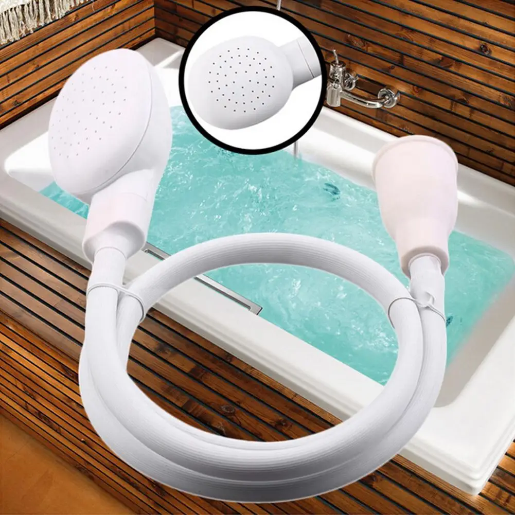 Haustier Wasserhahn Dusche Sprinkler Schlauch Multifunktionale Waschen Kopf Dusche 1,3 m Waschbecken Waschen Extender Bad Bad Reinigung Liefert